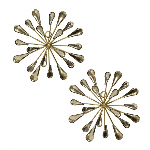 valda modern abstract wall decor on metal