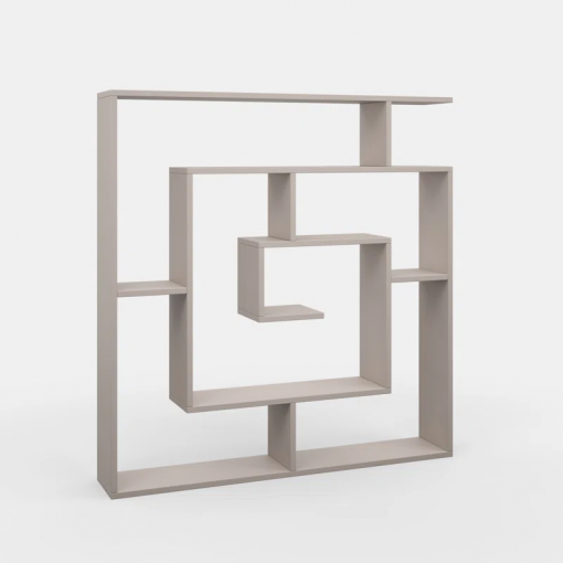 abston geometric bookcase