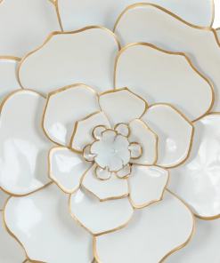 handmade boho plants & flowers wall decor on metal