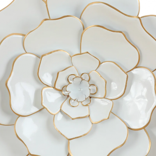 handmade boho plants & flowers wall decor on metal