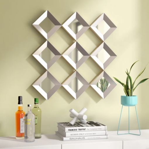 fredela metal flat mirror