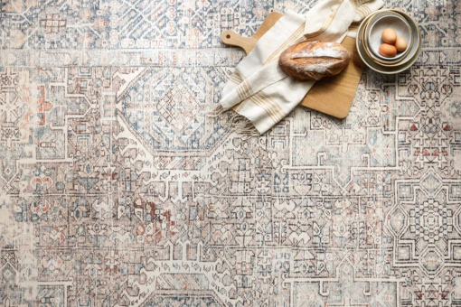 jules oriental natural/ocean area rug