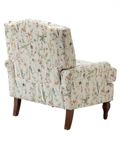 mooresville upholstered armchair with solid wood legs