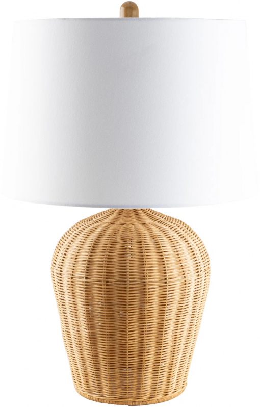 rodanthe rattan table lamp