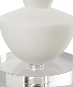 16'' h tabletop candlestick with candle included