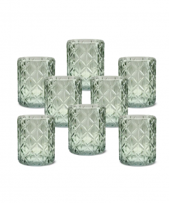 5'' h glass tabletop votive holder