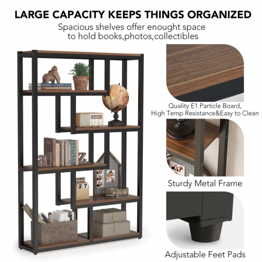 kunigunde geometric bookcase