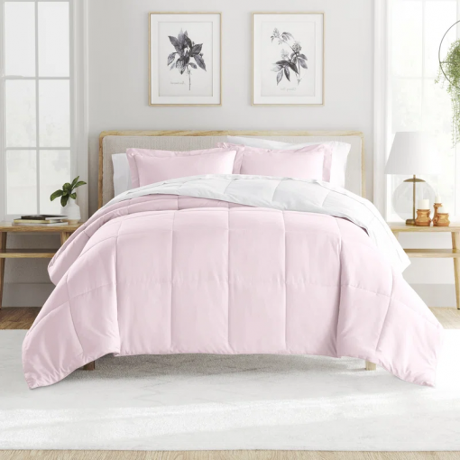 reversible down alternative comforter bedding set