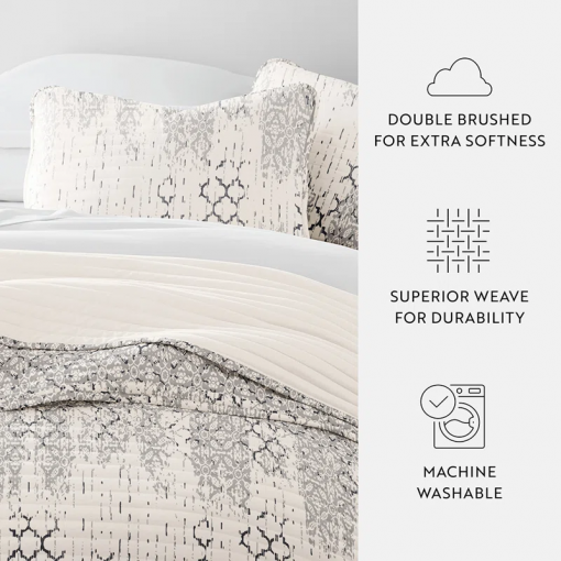 geometric shapes quilt set