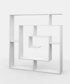 abston geometric bookcase