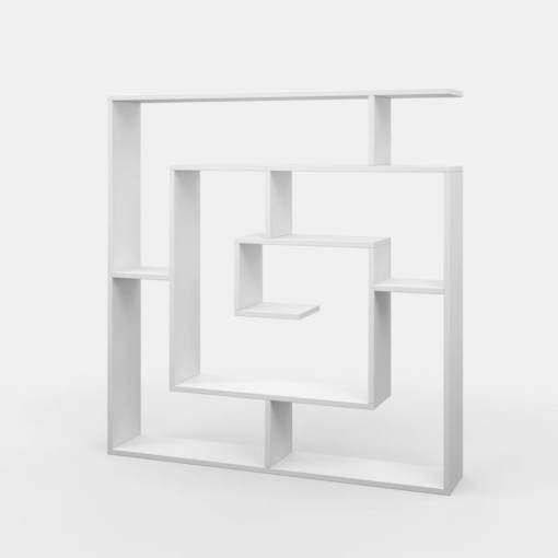 abston geometric bookcase