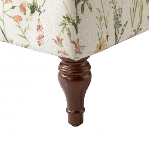 mooresville upholstered armchair with solid wood legs