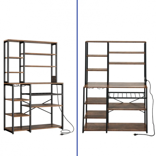 neta 39.4'' w metal height adjustable shelving unit