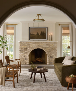 pace natural / stone area rug