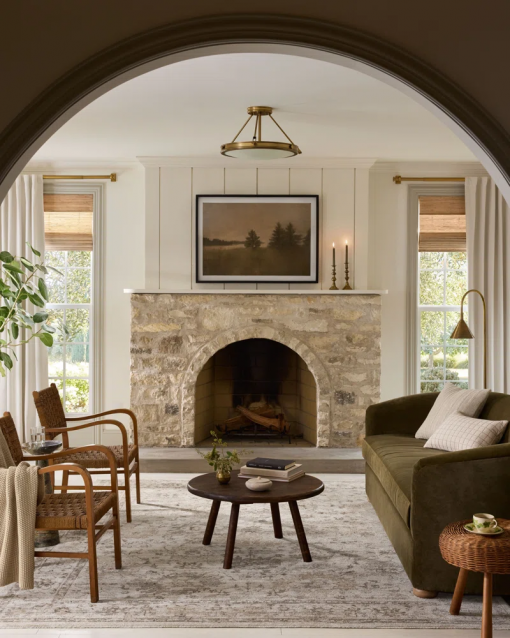 pace natural / stone area rug