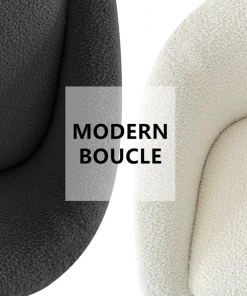 emmie boucle barrel chair