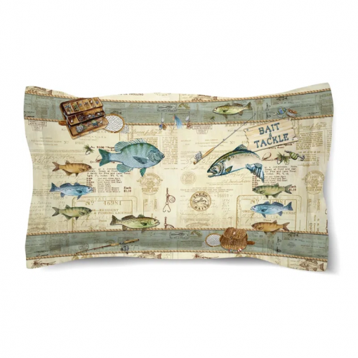 catch of the day comforter sham