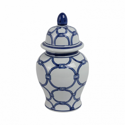 cinya ceramic vase and decorative temple jar with lid elegant flower vase for home decor