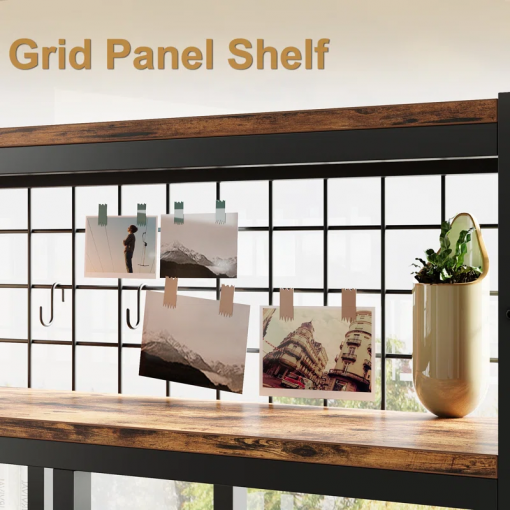 abrielle geometric bookcase