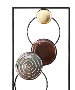caiene handmade modern abstract wall decor on metal