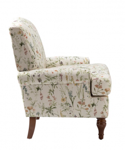 mooresville upholstered armchair with solid wood legs