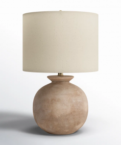 resin table lamp