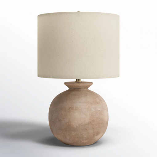 resin table lamp