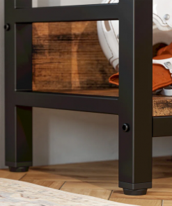 nabile corner bookcase