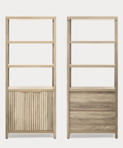 nicolee 71'' h storage bookcase