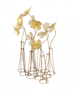 vienne metal flower sculpture