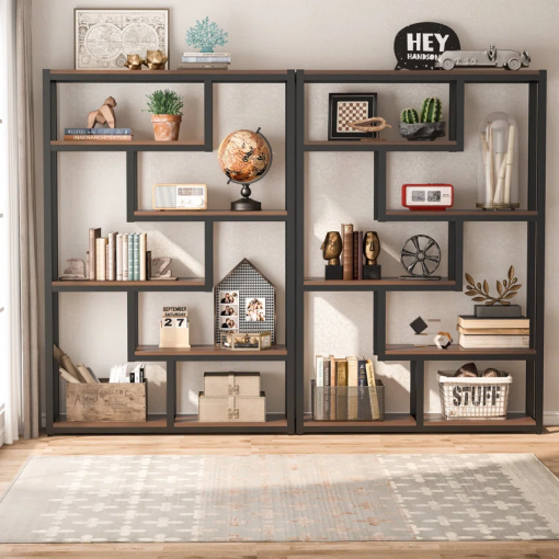 kunigunde geometric bookcase