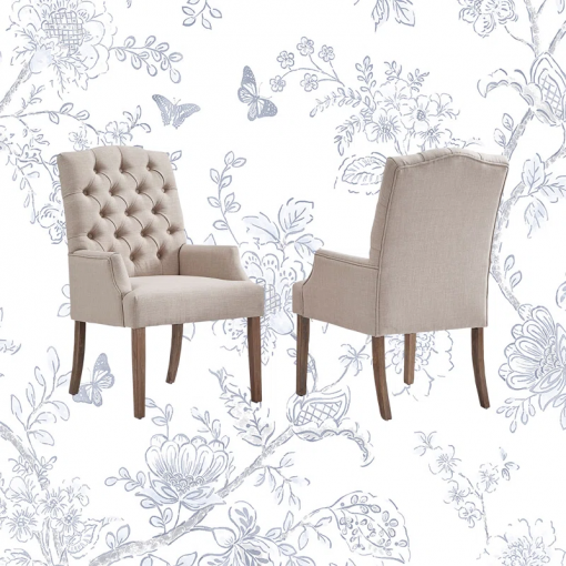 lila 19.75'' h tufted upholstered armchair