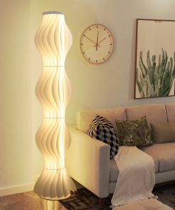 allicia 66.9'' rust led novelty floor lamp