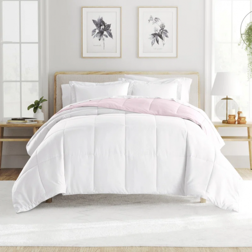 reversible down alternative comforter bedding set