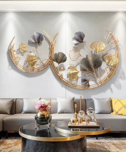 glam plants & flowers wall decor on metal