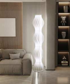 allicia 66.9'' rust led novelty floor lamp