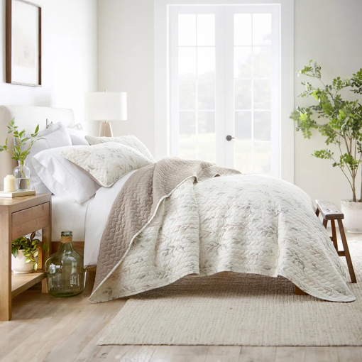 floral quilt set