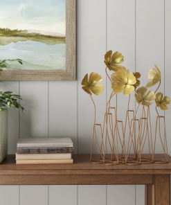 vienne metal flower sculpture