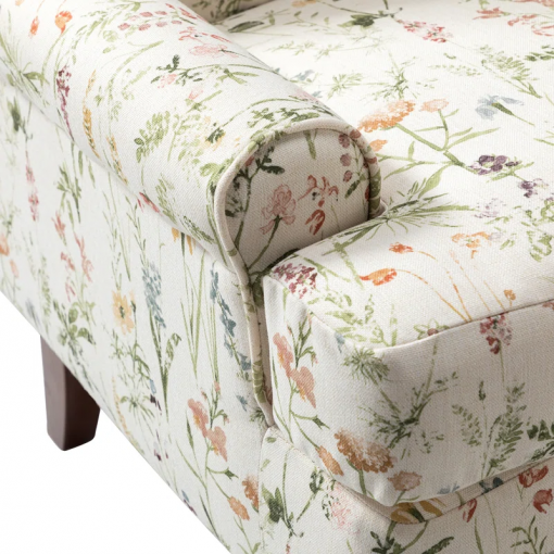 mooresville upholstered armchair with solid wood legs