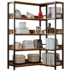 nabile corner bookcase