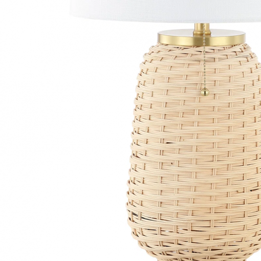 zelie wicker/rattan table lamp