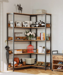 nabile corner bookcase