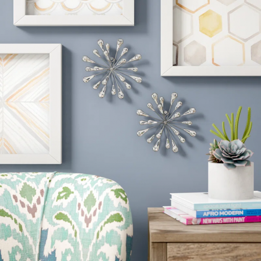 valda modern abstract wall decor on metal