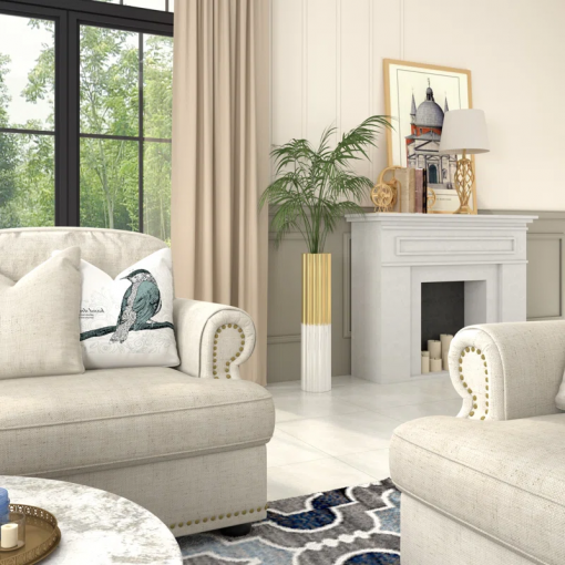 arianna ceramic floor vase