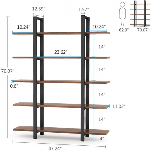 jocqua etagere bookcase