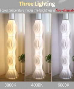 allicia 66.9'' rust led novelty floor lamp