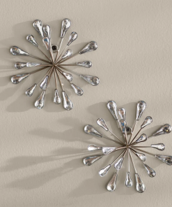 valda modern abstract wall decor on metal