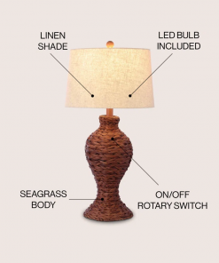 crespo water hyacinth table lamp