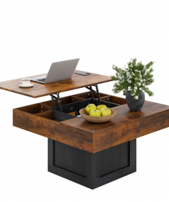 led lift top coffee table with storage