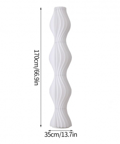 allicia 66.9'' rust led novelty floor lamp